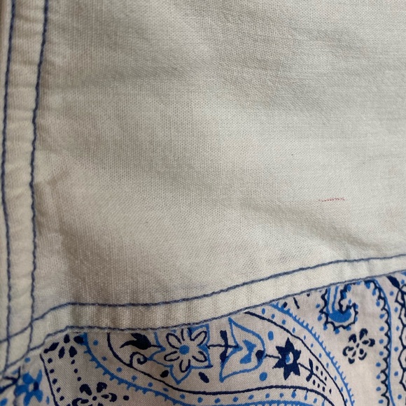 free people | bandana bandit buttondown top - Picture 8 of 8